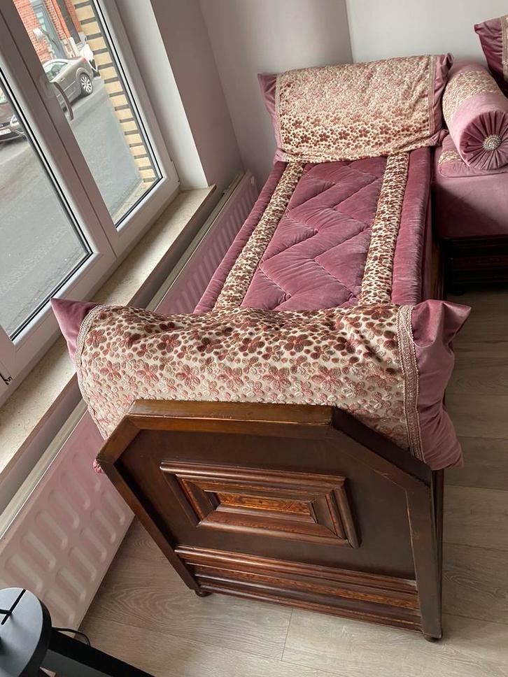 Fauteuil « Sedari FES » 3 banquettes 2 m +table, Huis en Inrichting, Zetels | Complete zithoeken, Hout, Ophalen of Verzenden