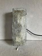 Kaiser Leuchten vintage ijsglas wandlamp met Murano jaren 70, Ophalen of Verzenden, Gebruikt