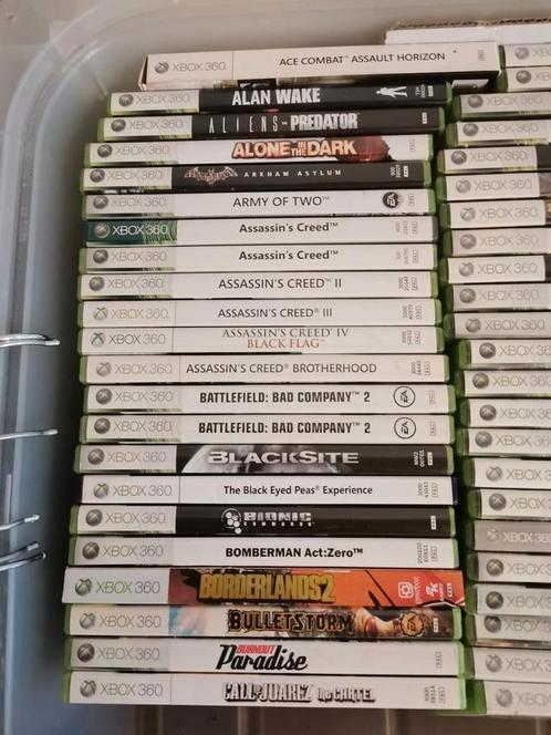 Groot lot 90 Xbox 360 games samen of apart in nieuwstaat!!!!, Games en Spelcomputers, Games | Xbox 360, Zo goed als nieuw, Ophalen of Verzenden