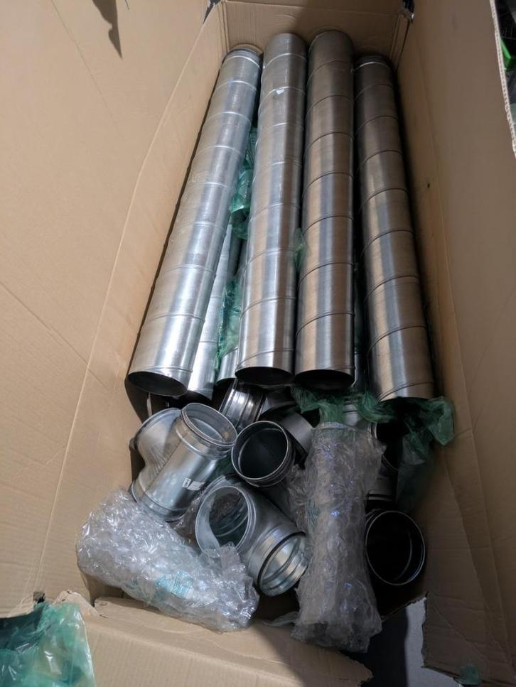spiro buizen, Doe-het-zelf en Bouw, Ventilatie en Afzuiging, Nieuw, Ophalen