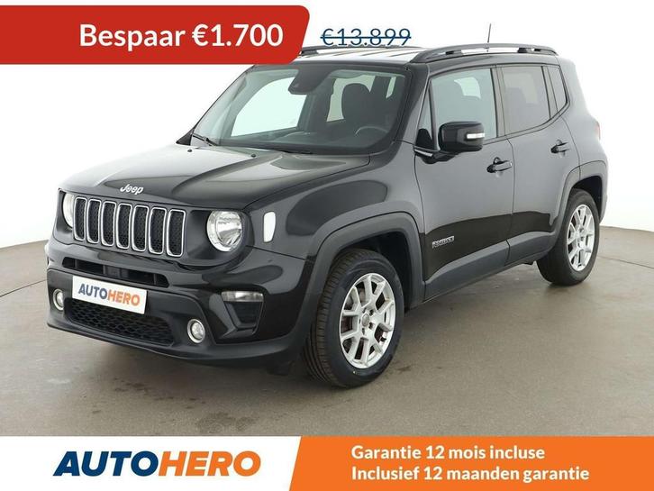 Jeep Renegade 1.0 TGDi Longitude 4x2 (bj 2019), Auto's, Jeep, Te koop, Renegade, ABS, Achteruitrijcamera, Airbags, Airconditioning