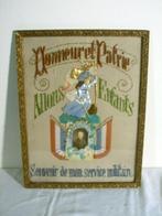 Antiek Frans herinnerings-tableau, Antiek en Kunst, Ophalen of Verzenden