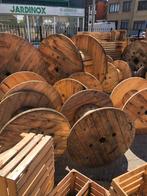 BOBINES DE CABLES VIDES  - TOURETS, Ophalen of Verzenden, Zo goed als nieuw, Hout, Vloerdelen of -planken