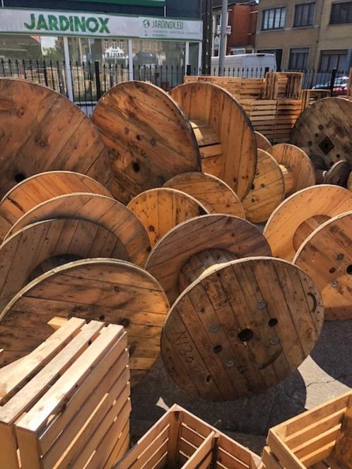 BOBINES DE CABLES VIDES  - TOURETS, Doe-het-zelf en Bouw, Vloerdelen en Plavuizen, Zo goed als nieuw, Vloerdelen of -planken, Hout