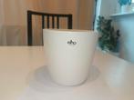 Elho Brussels Diamond Round wit 16 cm, Ophalen of Verzenden, Zo goed als nieuw