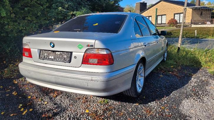 bmw 520i benzine/LPG AUTOMAAT AIRCO LEDER GPS 2001, Autos, BMW, Entreprise, Achat, Série 5, ABS, Airbags, Air conditionné, Alarme