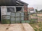 Smeedijzeren poort, Tuin en Terras, Tuinpoorten, Ophalen, Gebruikt, 100 tot 150 cm, IJzer
