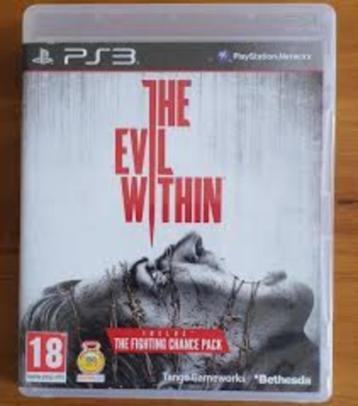 PS3-game The Evil Within., Games en Spelcomputers, Games | Sony PlayStation 3, Vanaf 18 jaar, Overige genres, 1 speler, Ophalen of Verzenden
