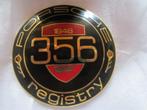 Emaille badge van Porsche 356 Registry., Verzamelen, Automerken, Motoren en Formule 1, Nieuw, Auto's, Ophalen