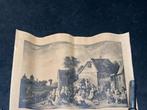 Lot de 7 anciennes lithos, Ophalen