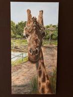 Schilderij giraf met acrylverf, Hobby en Vrije tijd, Schilderen, Ophalen, Acrylverf