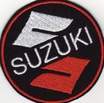 Écusson siglé Suzuki - 75 x 75 mm, Motos, Enlèvement ou Envoi, Neuf
