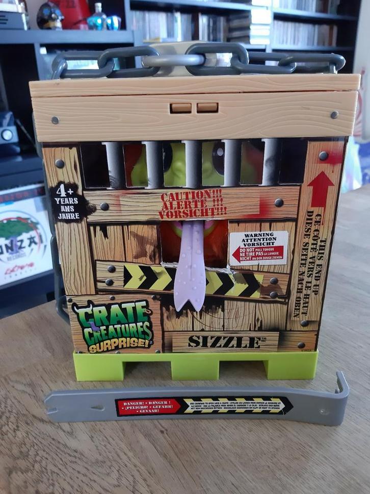 Crate creatures sizzle   compleet    A13, Kinderen en Baby's, Speelgoed | Actiefiguren, Zo goed als nieuw, Ophalen of Verzenden
