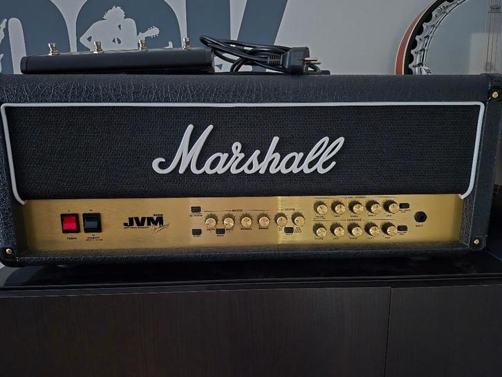 Marshall JVM205H, Musique & Instruments, Instruments à corde | Guitares | Électriques, Comme neuf, Marshall, Avec ampli, Enlèvement