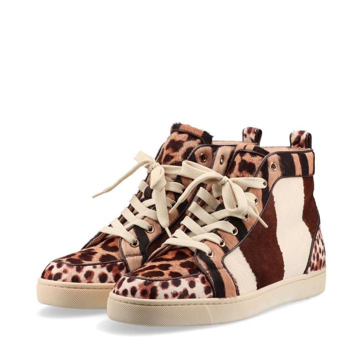 Louboutin Rantus Orlato 40, Kleding | Dames, Schoenen, Gedragen, Sneakers, Bruin, Verzenden