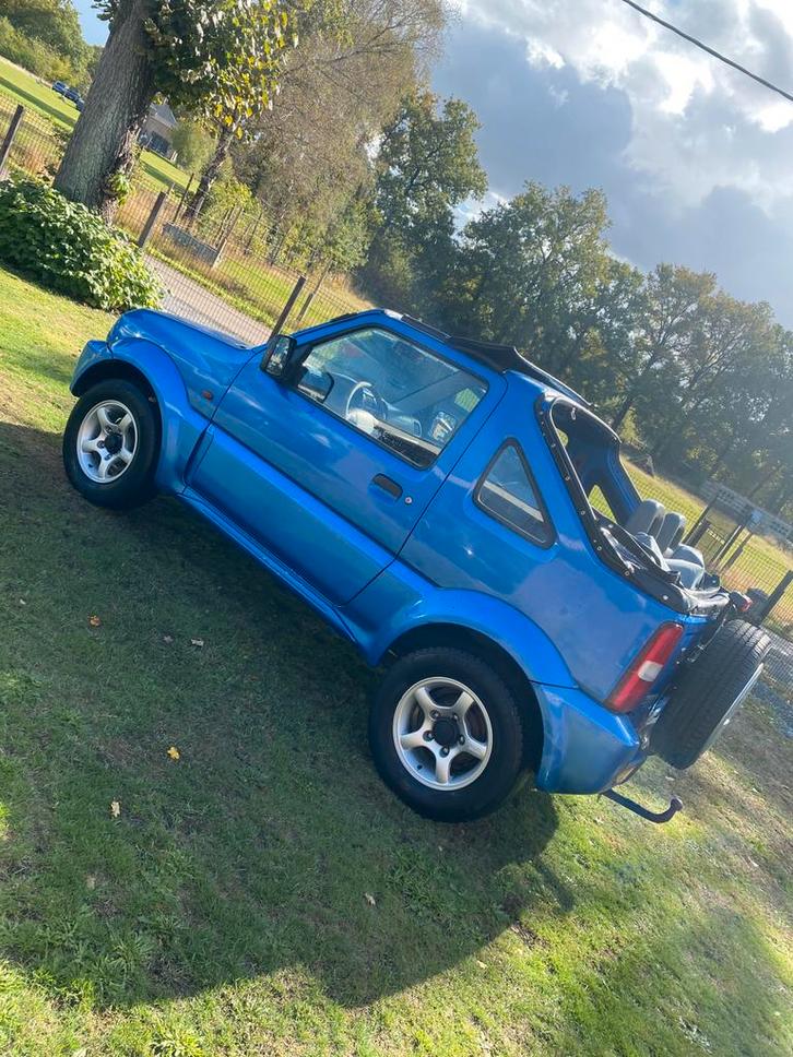 Suzuki Jimny 4x4 Cabrio*1298Benzine*, Auto's, Suzuki, Bedrijf, Te koop, Jimny, 4x4, ABS, Airbags, Boordcomputer, Centrale vergrendeling