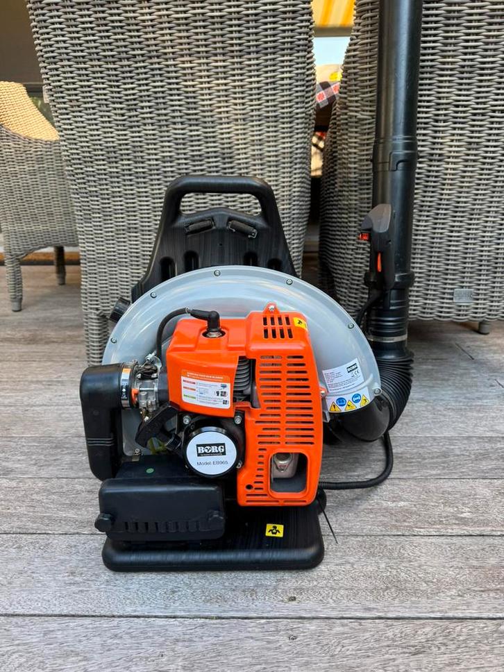 Bladblazer op benzine, Tuin en Terras, Bladblazers, Gebruikt, Benzine, Ophalen