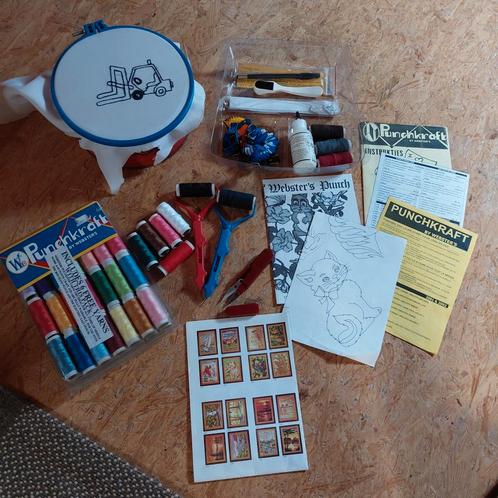 Punchen, punchkraft by webster, Hobby en Vrije tijd, Borduren en Borduurmachines, Zo goed als nieuw, Ophalen