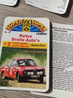 Kwartet Rallye Snelle Auto's, Ophalen of Verzenden, Zo goed als nieuw, Kwartet(ten)