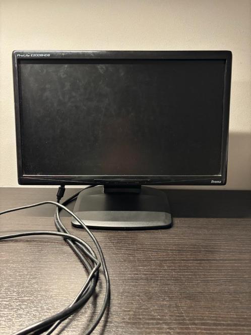 Monitor 20" inch tweede beeldscherm, Computers en Software, Monitoren, Gebruikt, DVI, HDMI, VGA, Gaming, Ingebouwde speakers, In hoogte verstelbaar