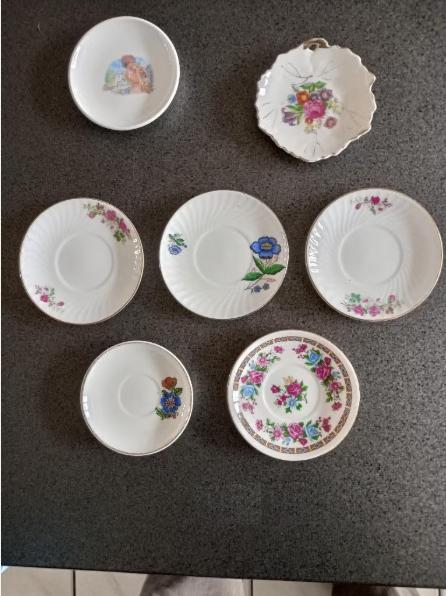 Mini borden, theeservies, kadertje, delfts blauw - 1-5€/st., Huis en Inrichting, Woonaccessoires | Wanddecoraties, Gebruikt, Ophalen of Verzenden