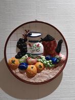 Belle Assiette decorative Fruits en faience Bon État, Enlèvement ou Envoi