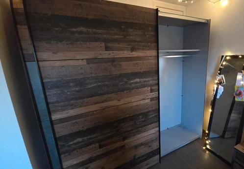 Schuifdeur kleerkast 220cm breed 61cm diep 210cm hoog | WEBA, Huis en Inrichting, Kasten | Kleerkasten, Gebruikt, 200 cm of meer