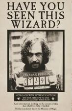Reclamebord Harry Potter Wizard Azkaban prison - mancave, Rechthoekig Staand, A4 of kleiner, Nieuw, Ophalen of Verzenden