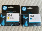 HP 364 Inktcartridge  geel en blauw, Cartridge, Hp, Enlèvement ou Envoi, Neuf