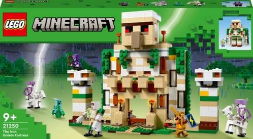 LEGO Minecraft 21250 Het ijzergolemfort nieuw, Kinderen en Baby's, Speelgoed | Duplo en Lego, Nieuw, Lego, Complete set, Ophalen of Verzenden