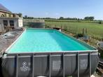 Zwembad Intex Ultra XTR 732 x 366 x 132, Tuin en Terras, Ophalen, Gebruikt
