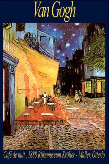 Affiche Vincent van Gogh, Café de nuit