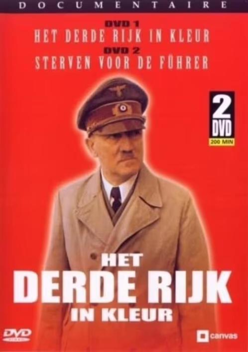 Het Derde Rijk in Kleur (2DVD’S), Cd's en Dvd's, Dvd's | Documentaire en Educatief, Boxset, Verzenden