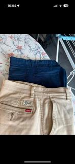 Heren broeken, Ophalen of Verzenden, Beige