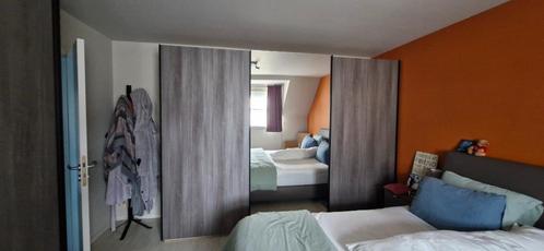 1 degelijke kleerkast, Huis en Inrichting, Kasten | Kleerkasten, Zo goed als nieuw, 200 cm of meer, 200 cm of meer, 50 tot 75 cm