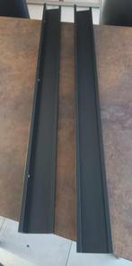 2 wandplanken zwart Ribba Ikea, Zo goed als nieuw, Ophalen