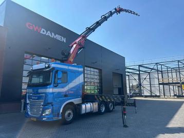 DAF XF 440 6x2 + Palfinger PK 53002-SH + Fly Jib, Winch Euro, Achat, Boîte manuelle, Diesel, Cruise Control
