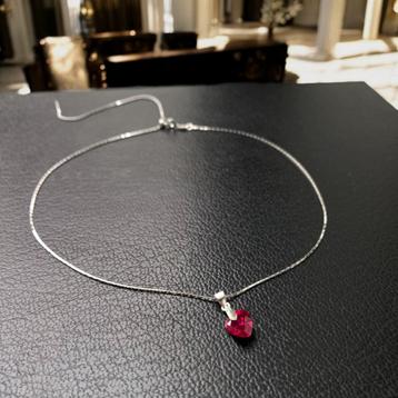 ketting hanger hart zilver 925 beschikbaar voor biedingen