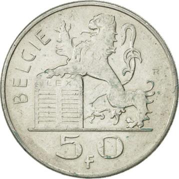50 fr 1950 Belgie Zilver 2 te koop