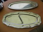 5 ovalen plateaus, Huis en Inrichting, Woonaccessoires | Dienbladen, Ophalen of Verzenden, Zo goed als nieuw, Metaal