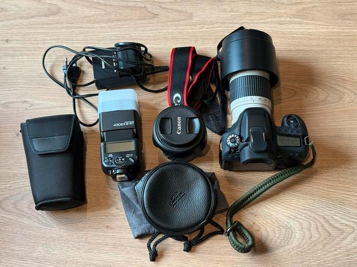 Canon 80D met 2 lenzen, Audio, Tv en Foto, Fotocamera's Digitaal, Gebruikt, Spiegelreflex, Canon, 8 keer of meer, Ophalen