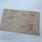 Carte scolaire militaire 'raid sur Dieppe', Collections, Enlèvement ou Envoi