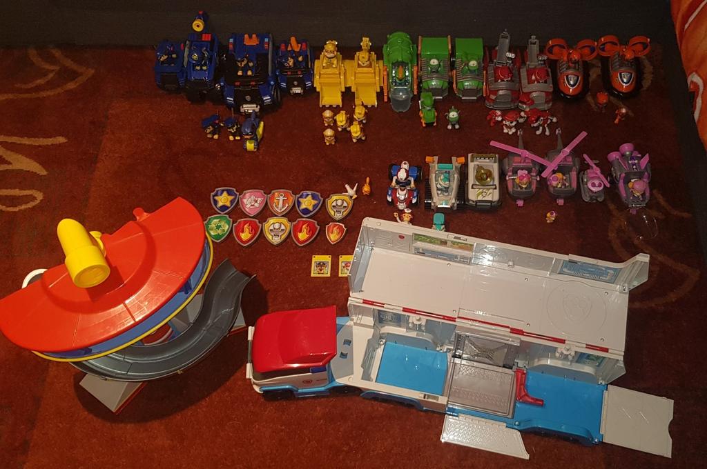 Pakket Paw Patrol, Kinderen en Baby's, Speelgoed | Overig, Ophalen, Zo goed als nieuw