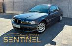 BMW E46 318Ci // AUTOMAAT // LEDER // CRUISE // ZETELVERW., Auto's, BMW, Automaat, Achterwielaandrijving, Traction-control, Zwart