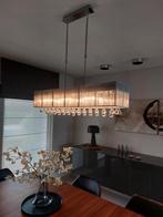 Plafondverlichting  zilverkleurig met 12 halogeenlampjes, Huis en Inrichting, Lampen | Hanglampen, Ophalen, Zo goed als nieuw