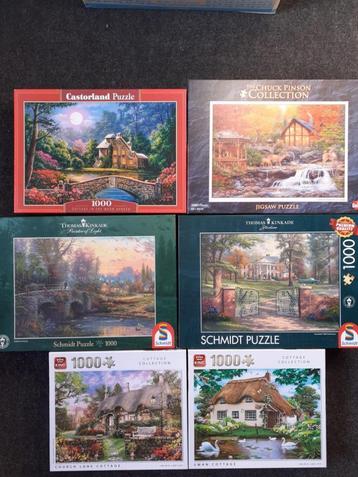 Puzzel 1000 stukjes beschikbaar voor biedingen