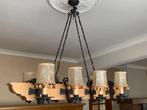 luster, Huis en Inrichting, Lampen | Kroonluchters, Ophalen, Zo goed als nieuw, Metaal, Klassiek
