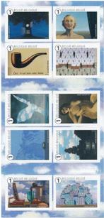 Bpost - Kunst - 10 postzegels tarief 1 - Verzending België -, Timbres & Monnaies, Timbres | Europe | Belgique, Enlèvement ou Envoi