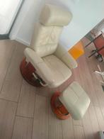 Relax zetel met voetensteun stressless replica, Huis en Inrichting, Fauteuils, Ophalen, Gebruikt
