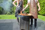 Leren schort zwart / bruin / BBQ schort, Ophalen of Verzenden, Nieuw, Globe Fire